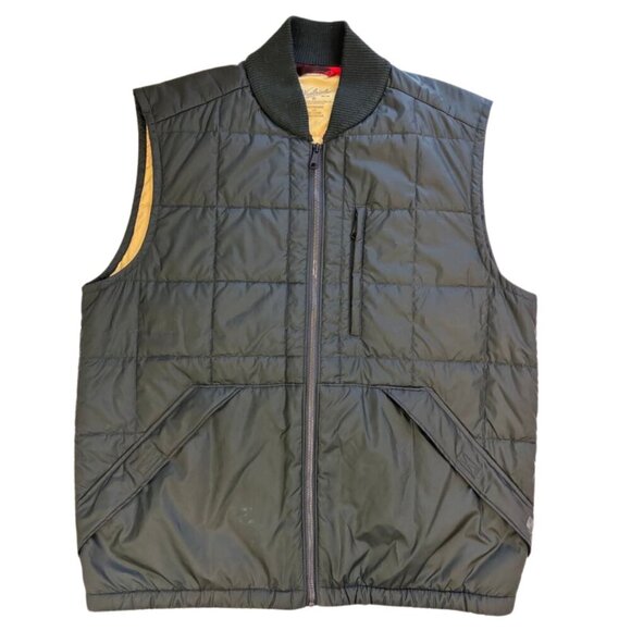 Woolrich Men's Large Black Quilted Vest - Picture 1 of 7